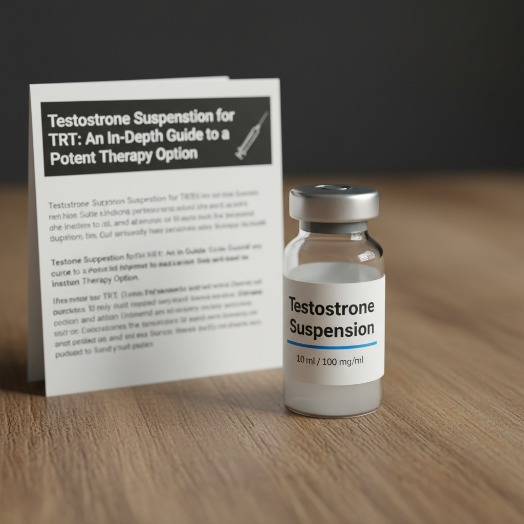 Testosterone Suspension for TRT