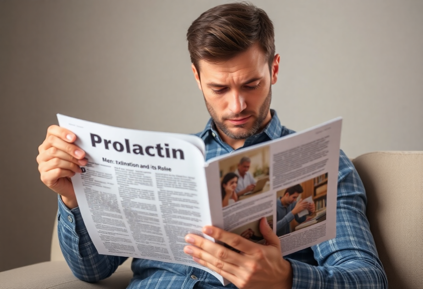 Prolactin in men
